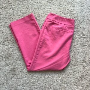 Chic Pink Capri Pants